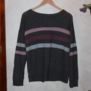 Stripped Grey Sweater